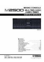 Yamaha M-2500 - Service Manual